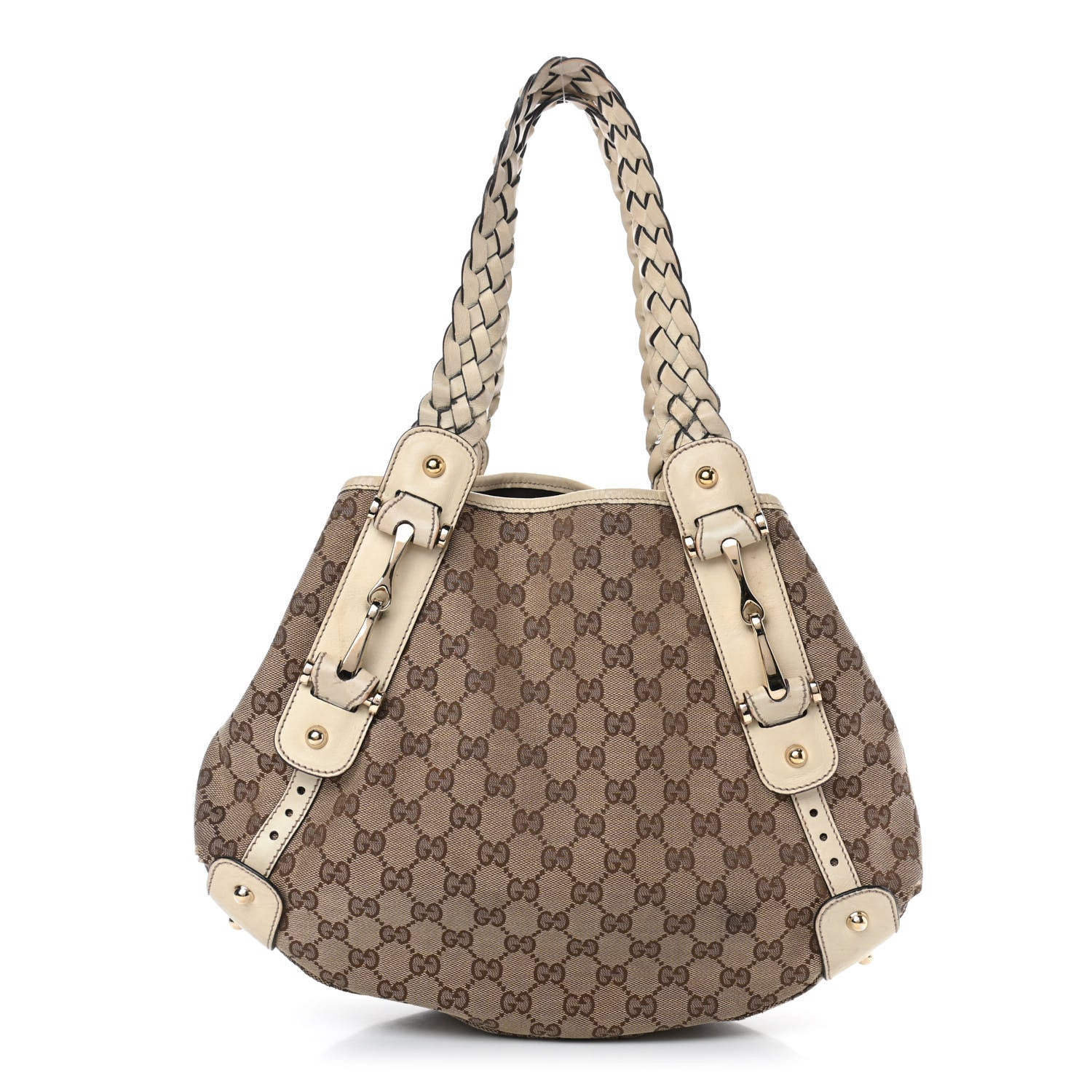 Gucci Monogram Small Pelham Shoulder Bag Off White 1 of 11