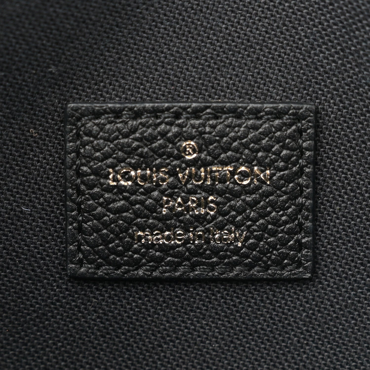 Louis Vuitton Empreinte Pochette Felicie Chain Wallet Black 7 of 12