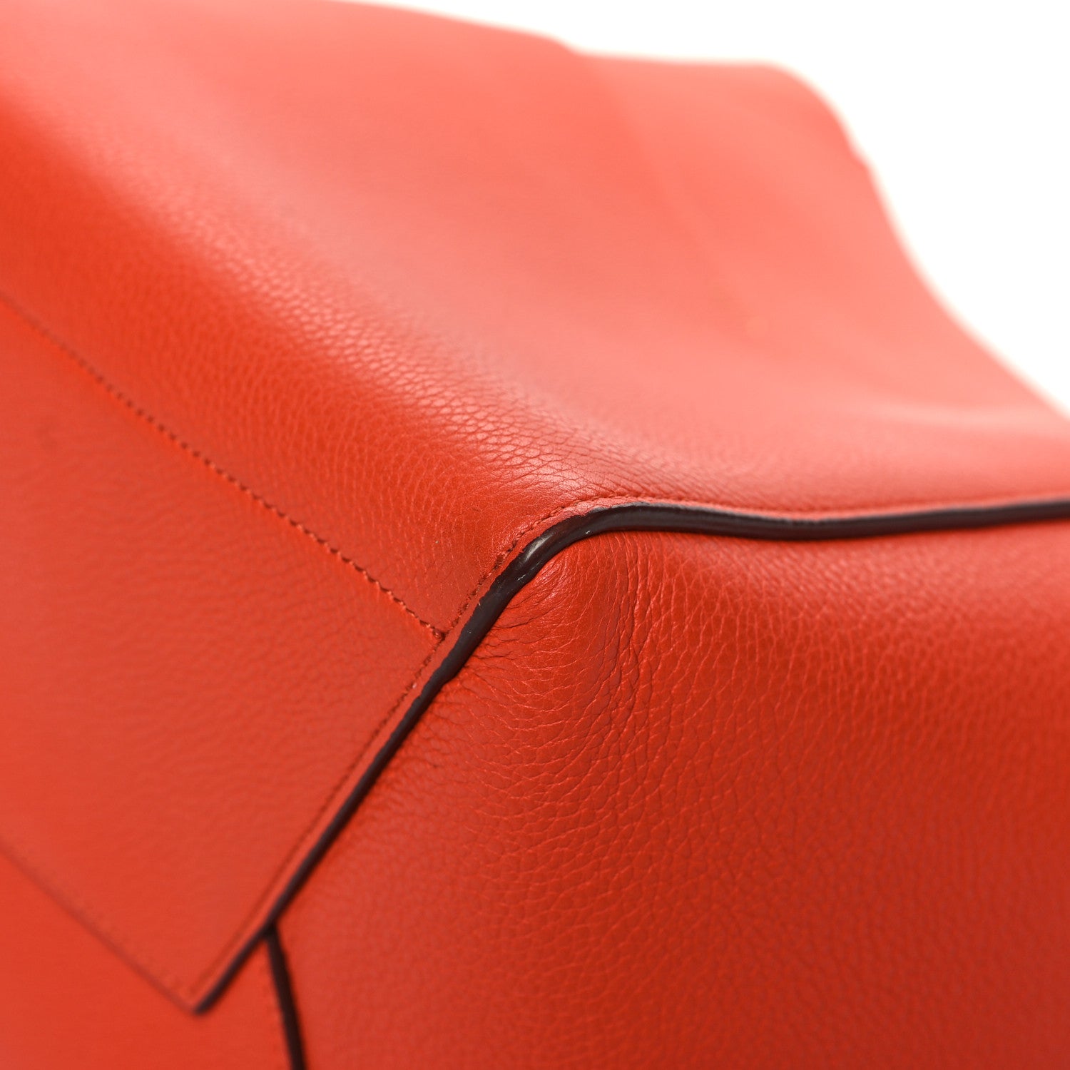 Celine Soft Grained Calfskin Sangle Bucket Bag Cinnamon 10 of 14