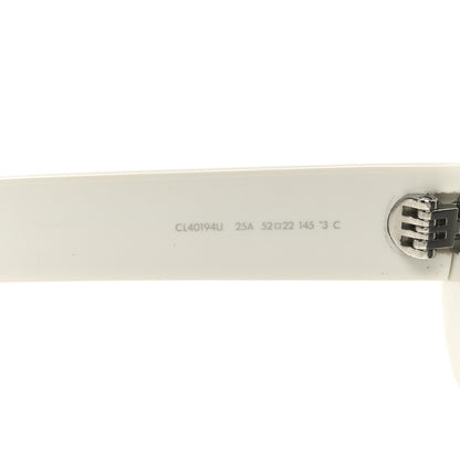 Celine Acetate Triomphe 01 Sunglasses CL 40194U White 6 of 7