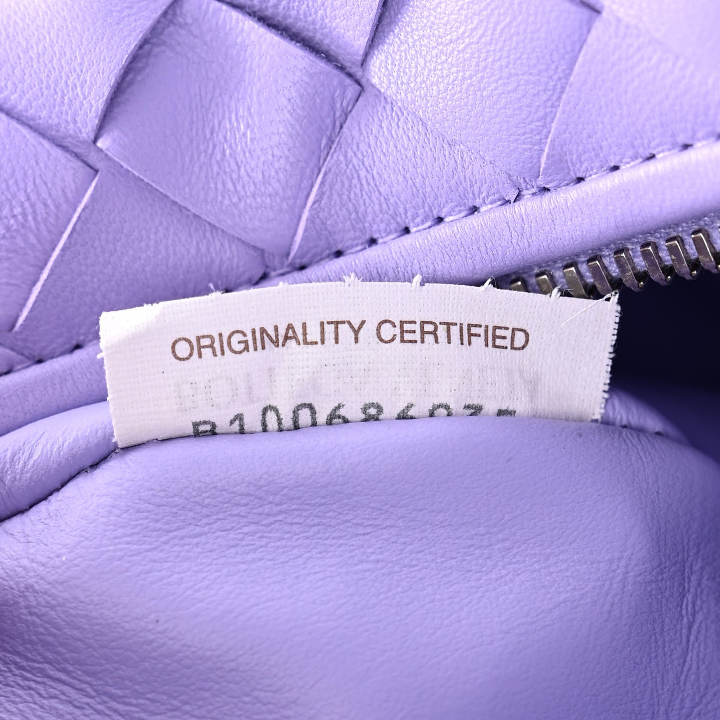 Nappa Intrecciato Mini Jodie Lavender