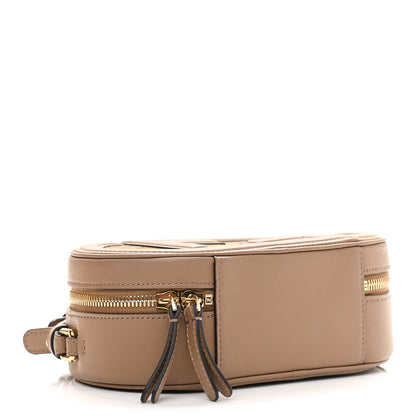 Fendi Vitello Grace Camoscio O'Lock Mini Camera Case Sand Rovere 4 of 11