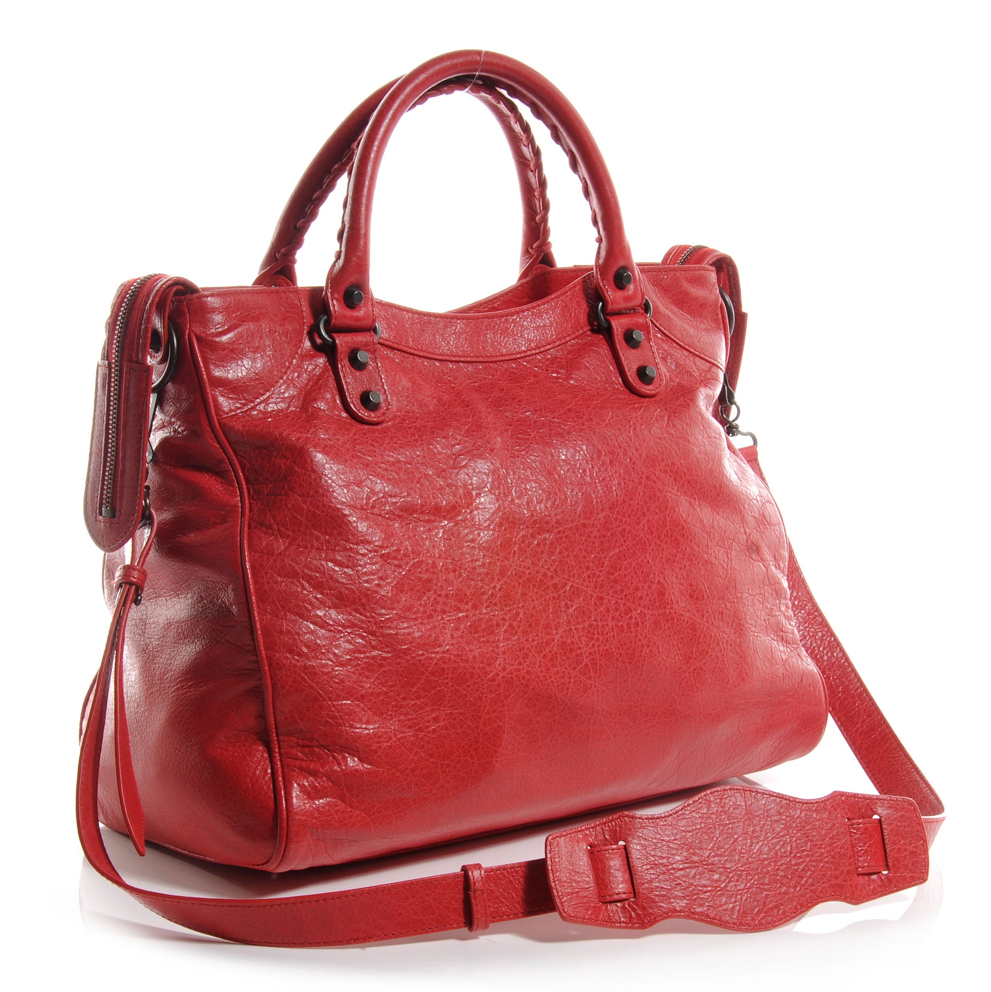 Balenciaga Agneau Velo Rouge Cardinal 3 of 9