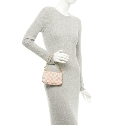 Louis Vuitton Damier Azur Tahitienne Mini Pochette Accessories 2 of 7