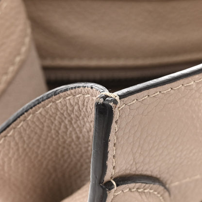 Celine Drummed Calfskin Micro Luggage Dune 13 of 14