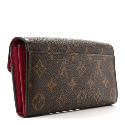 Louis Vuitton Monogram Sarah Wallet NM Fuchsia 3 of 10