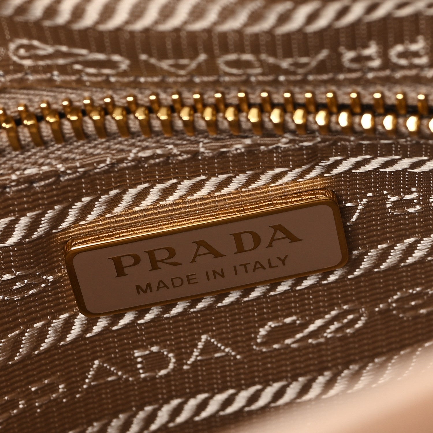 Prada Shiny Nappa Medium Bonnie Shoulder Bag Cameo 6 of 9