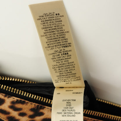 Burberry House Check Calf Hair Leopard Print Peyton Crossbody Clutch Bag 17 of 22
