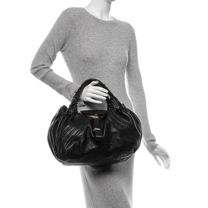 Fendi Nappa Nuvolata Spy Black 2 of 8