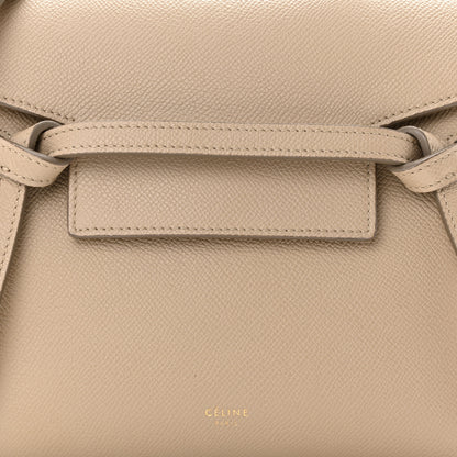 Celine Grained Calfskin Nano Belt Bag Light Taupe 8 of 10
