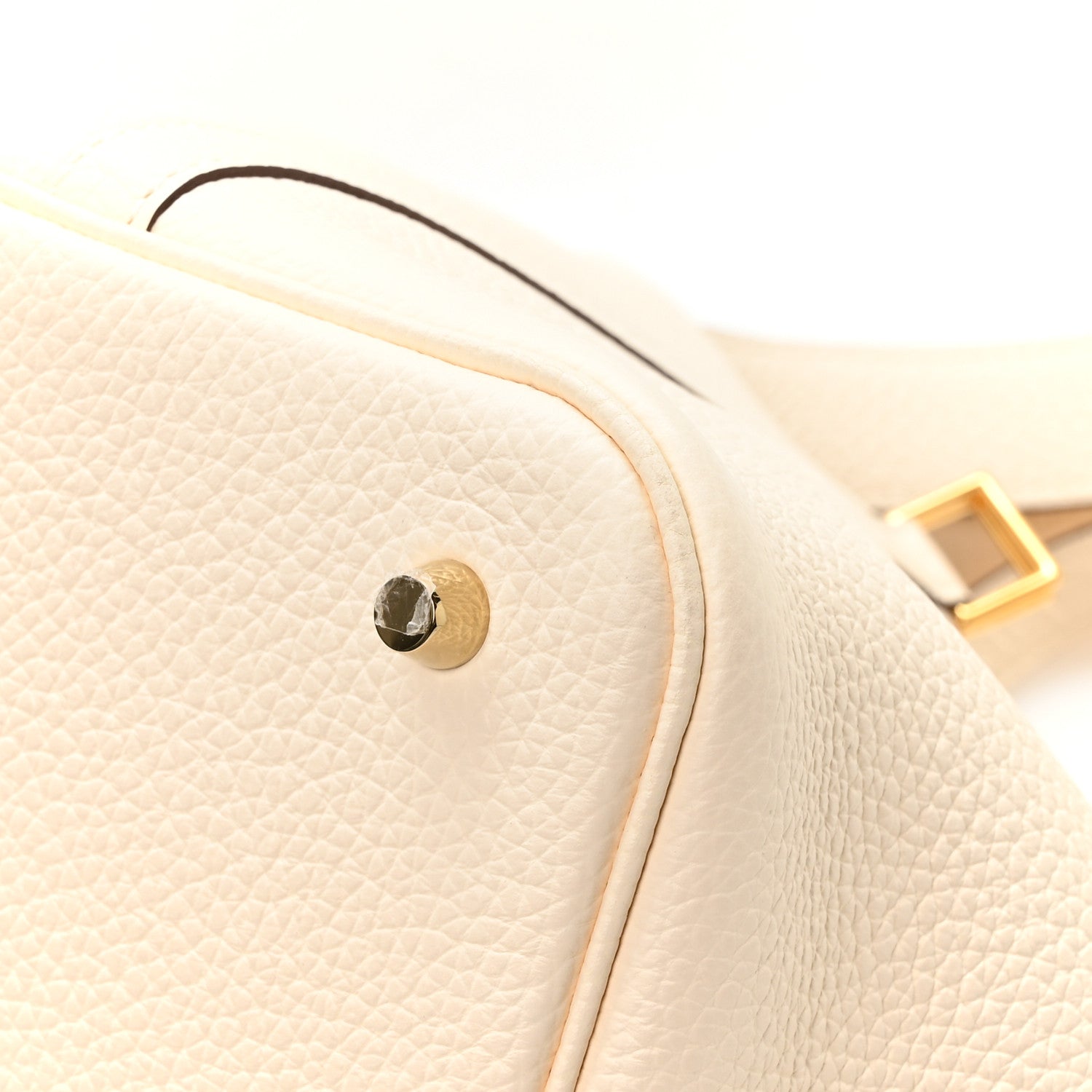 Hermes Taurillon Clemence Picotin Lock 22 MM Nata 10 of 12