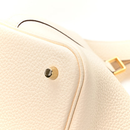 Hermes Taurillon Clemence Picotin Lock 22 MM Nata 10 of 12