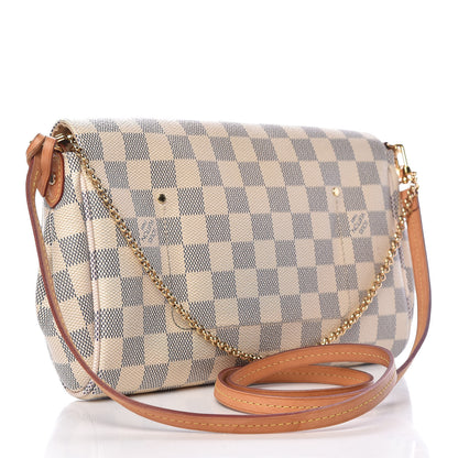 Louis Vuitton Damier Azur Favorite MM 3 of 14