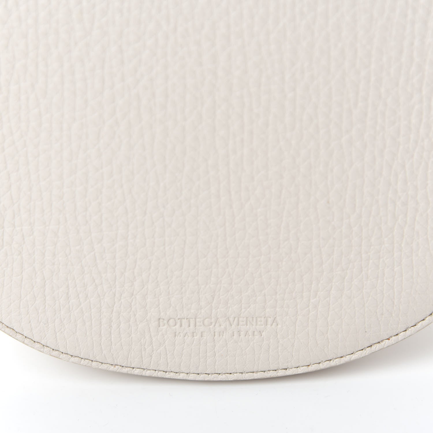 Bottega Veneta Palmellato Calfskin Rounded Belt Bag Plaster 8 of 10