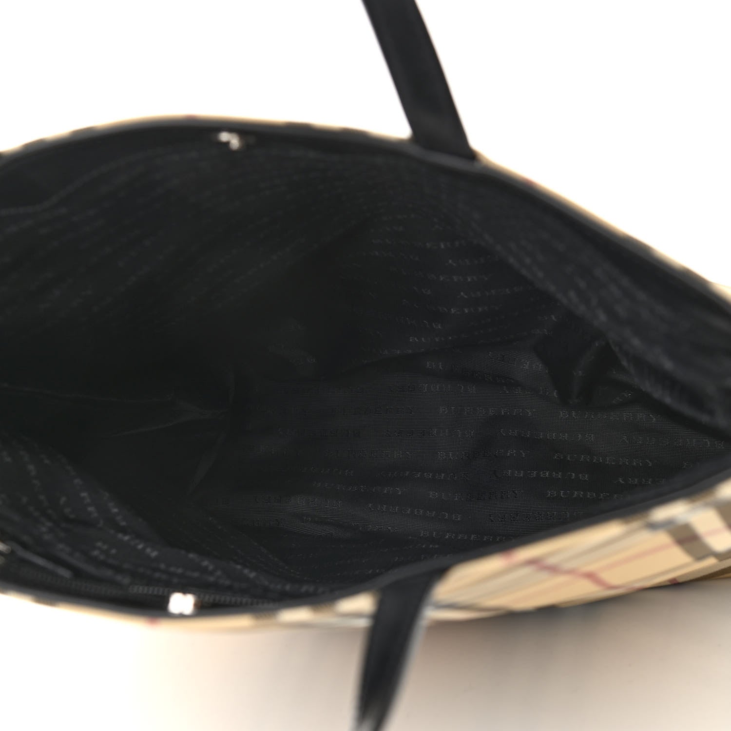 Burberry House Check Medium Tote Black 5 of 14