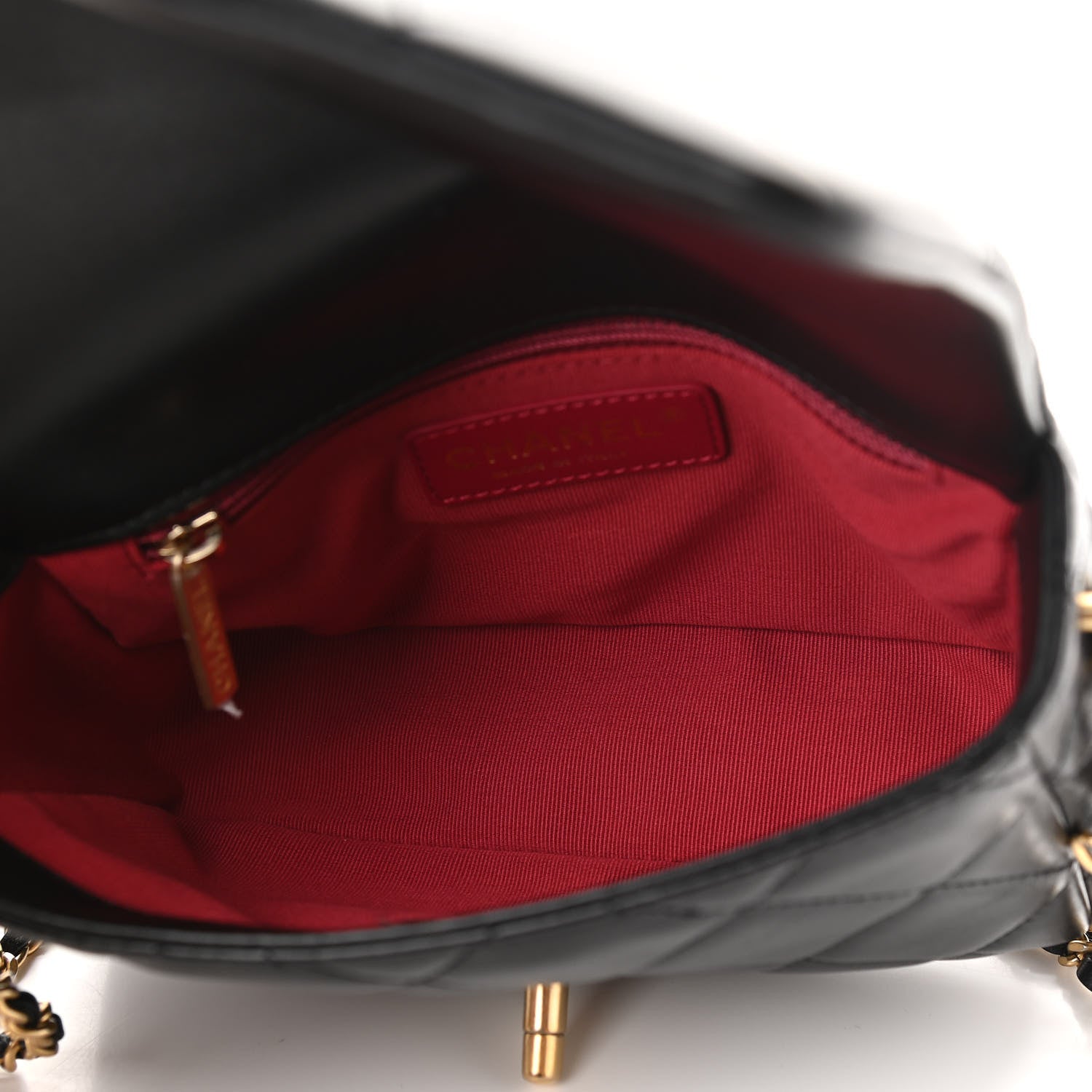 Chanel Lambskin Quilted Mini My Perfect Flap Black 5 of 12