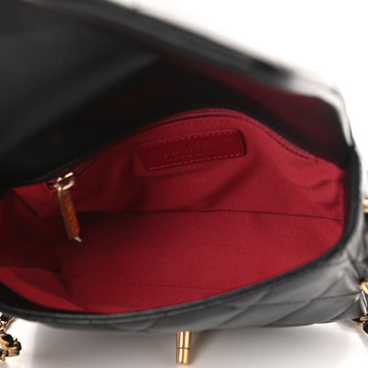 Chanel Lambskin Quilted Mini My Perfect Flap Black 5 of 12