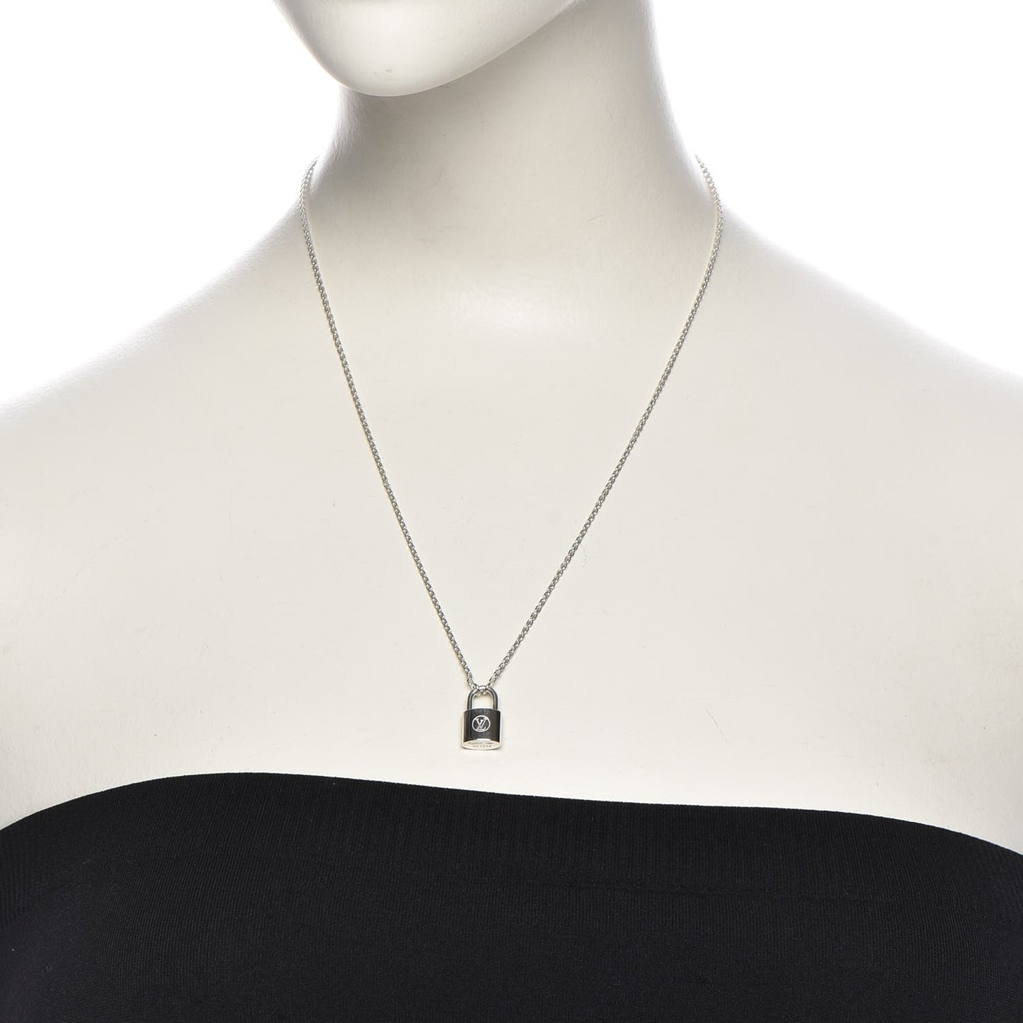 Sterling Silver Lockit Necklace