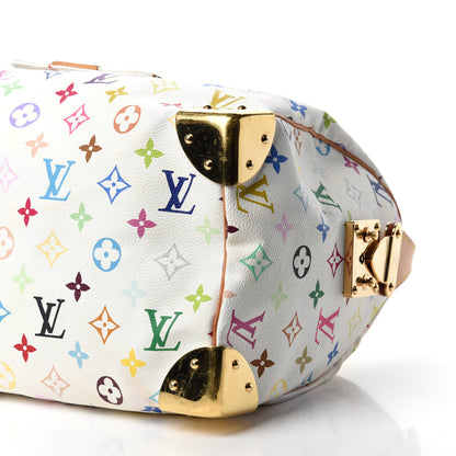 Louis Vuitton Monogram Multicolor Speedy 30 White 7 of 11
