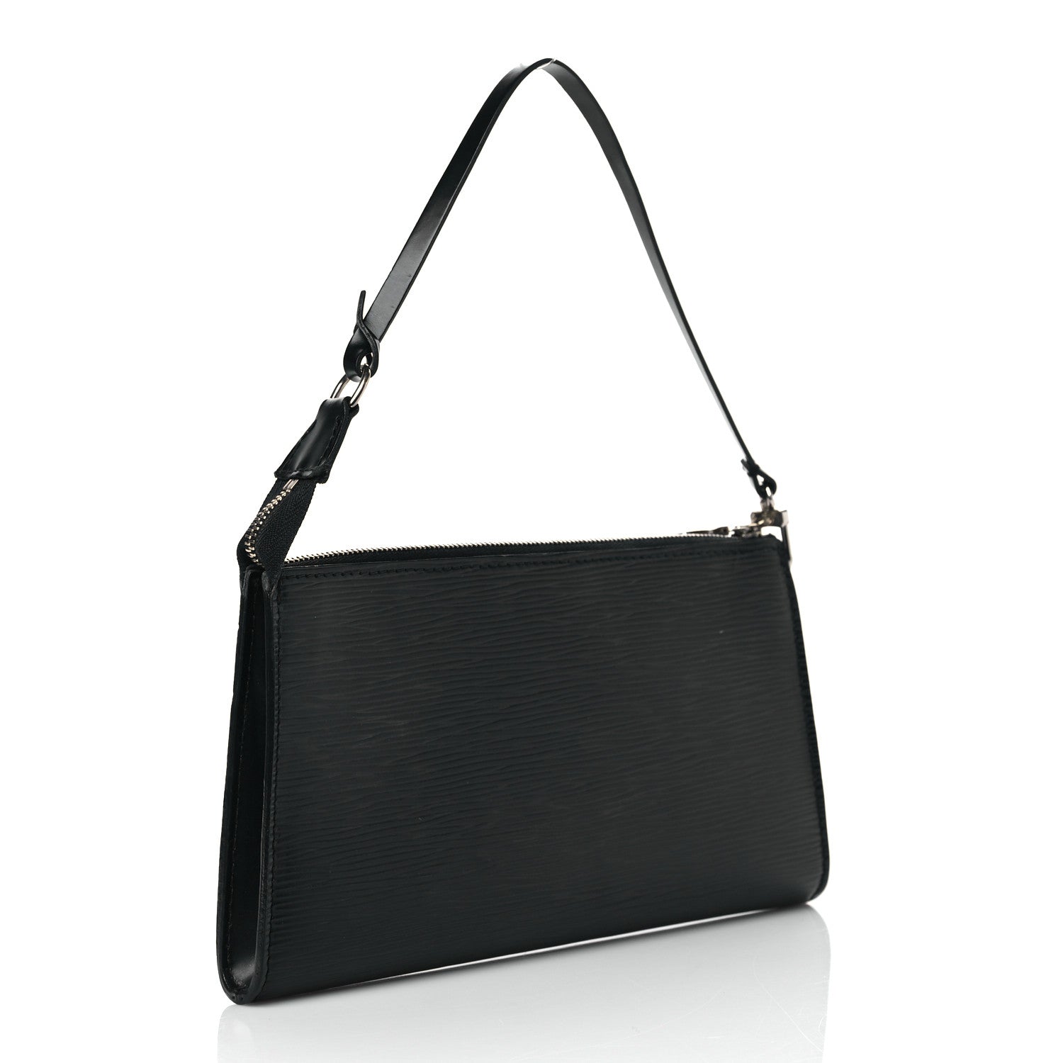 Louis Vuitton Epi Pochette Accessories 24 Black 2 of 10