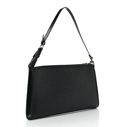 Louis Vuitton Epi Pochette Accessories 24 Black 2 of 10
