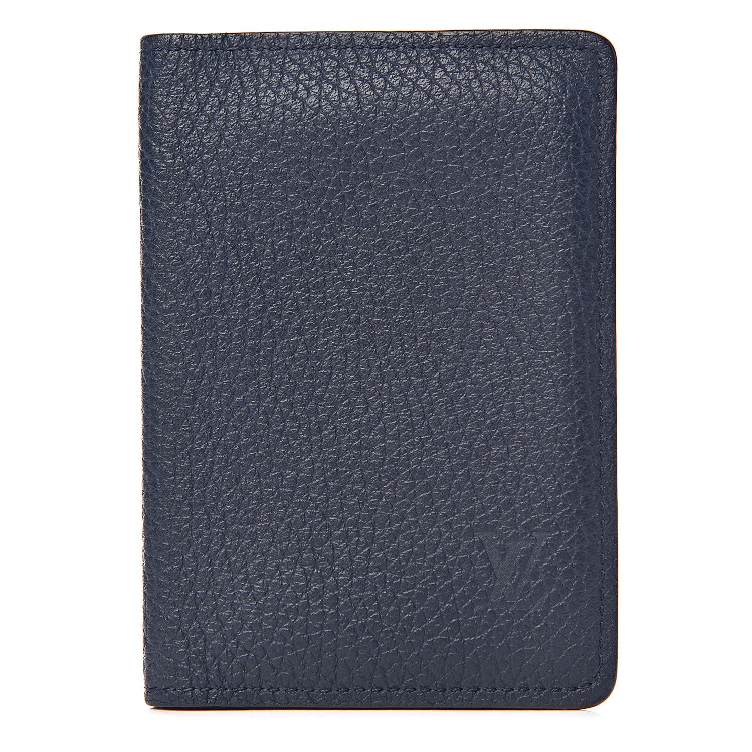 Louis Vuitton Taurillon Pocket Organizer Navy 1 of 6