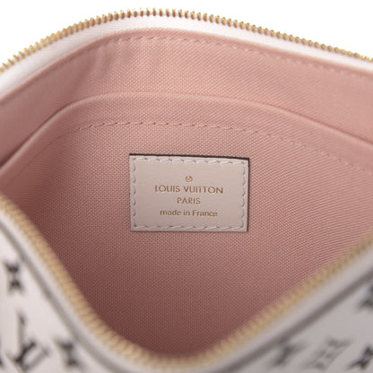 Louis Vuitton Monogram Giant Neverfull MM GM Pochette White 6 of 7