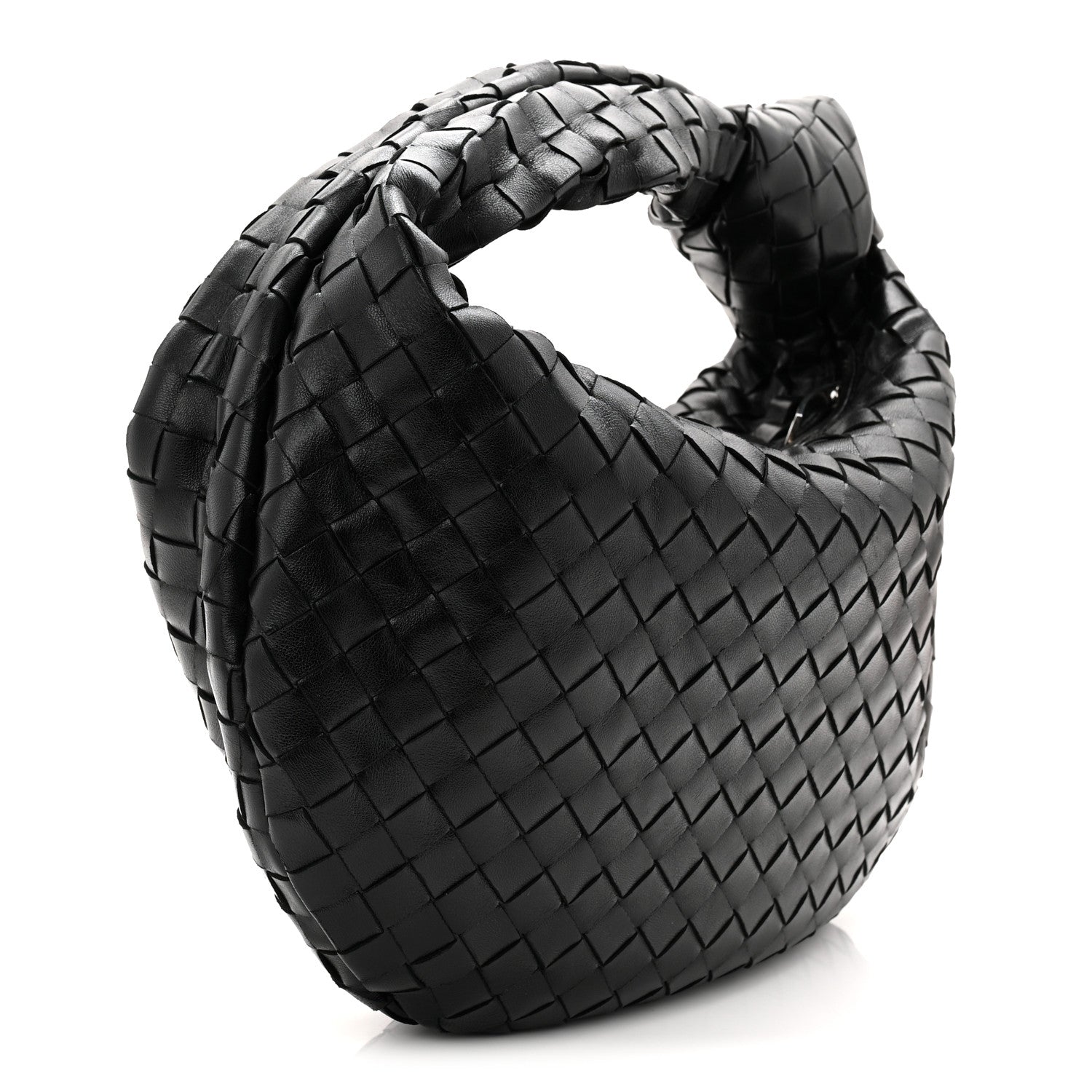 Bottega Veneta Nappa Intrecciato Teen Jodie Hobo Black 3 of 10