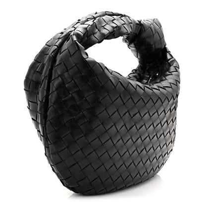 Bottega Veneta Nappa Intrecciato Teen Jodie Hobo Black 3 of 10