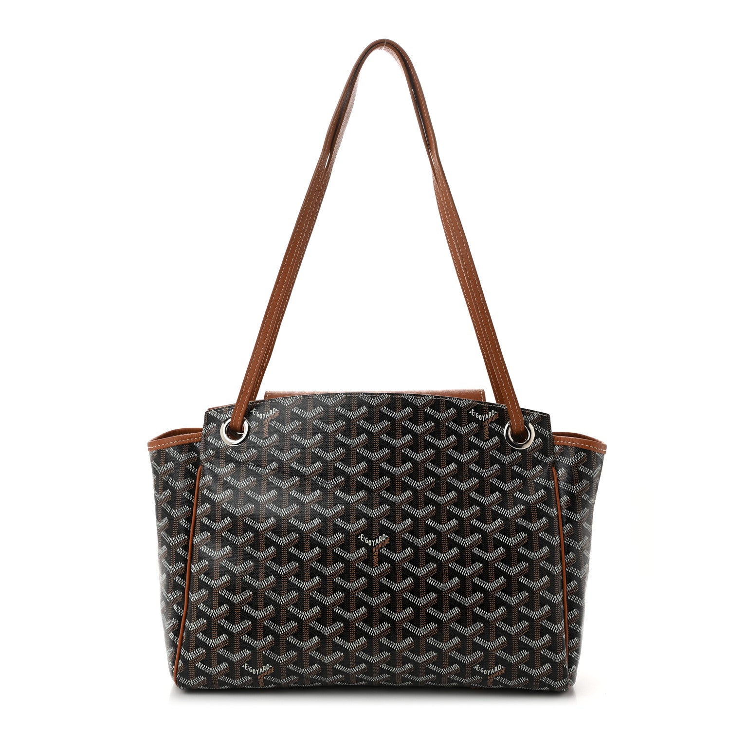Goyard Goyardine Rouette PM  Black Gold 1 of 9