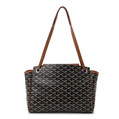 Goyard Goyardine Rouette PM  Black Gold 1 of 9