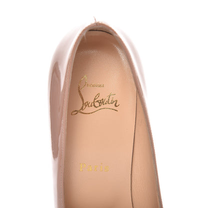 Christian Louboutin Patent Simple 100 Pumps 39 Nude 6 of 9
