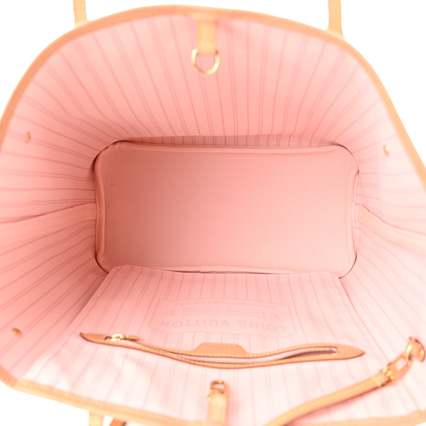 Damier Azur Neo Neverfull MM Rose Ballerine
