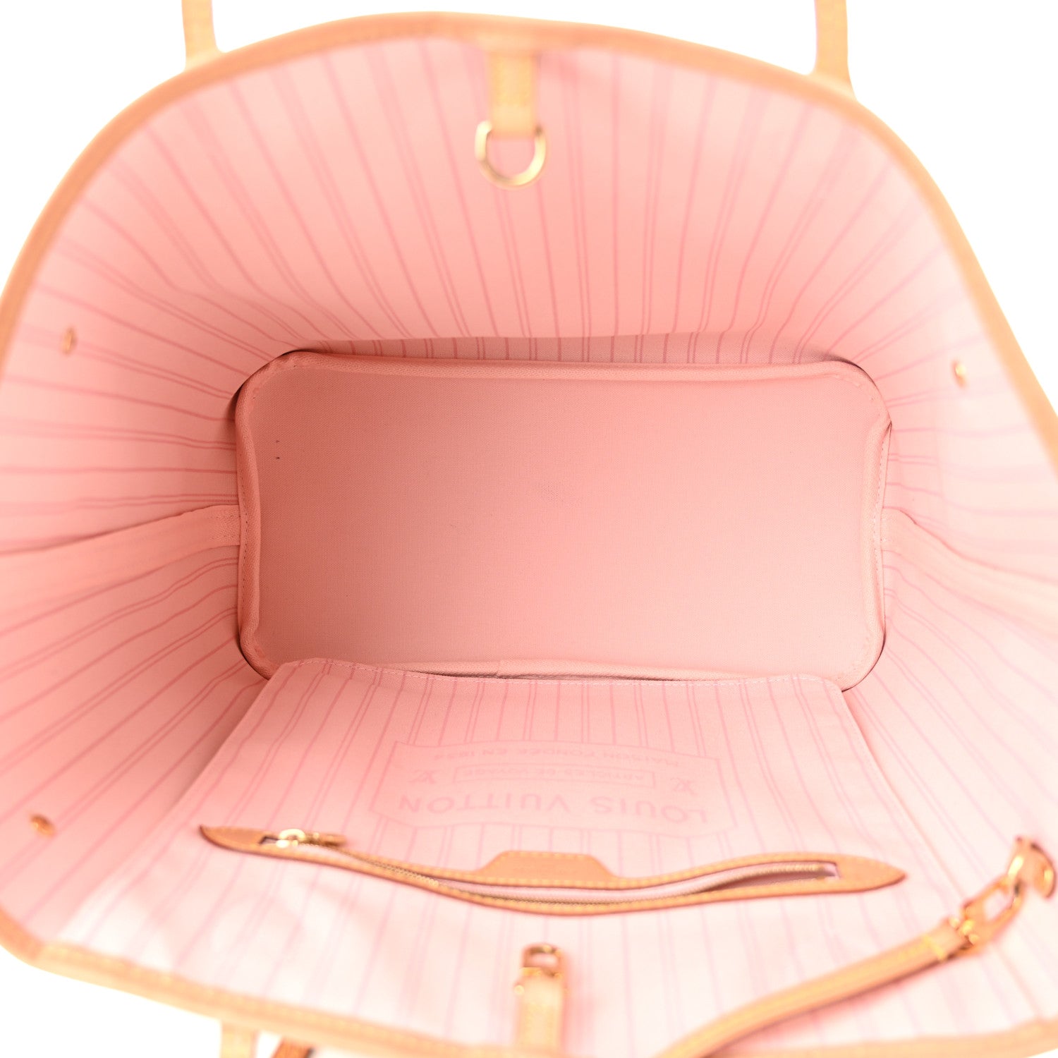 Louis Vuitton Damier Azur Neo Neverfull MM Rose Ballerine 6 of 11