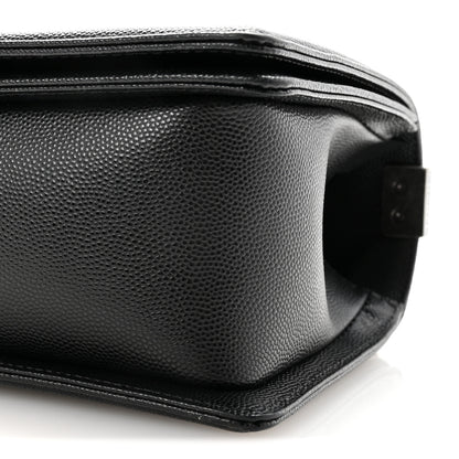 Chanel Caviar Quilted Medium Boy Flap Black 10 of 10