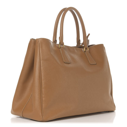 Prada Saffiano Lux Large Tote Caramel 3 of 13