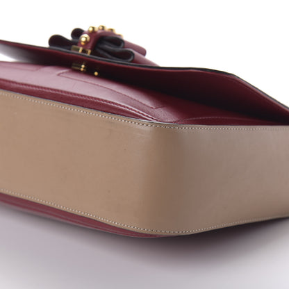 Christian Louboutin Soft Calfskin Small Sweety Charity Shoulder Bag Nude Red 7 of 9