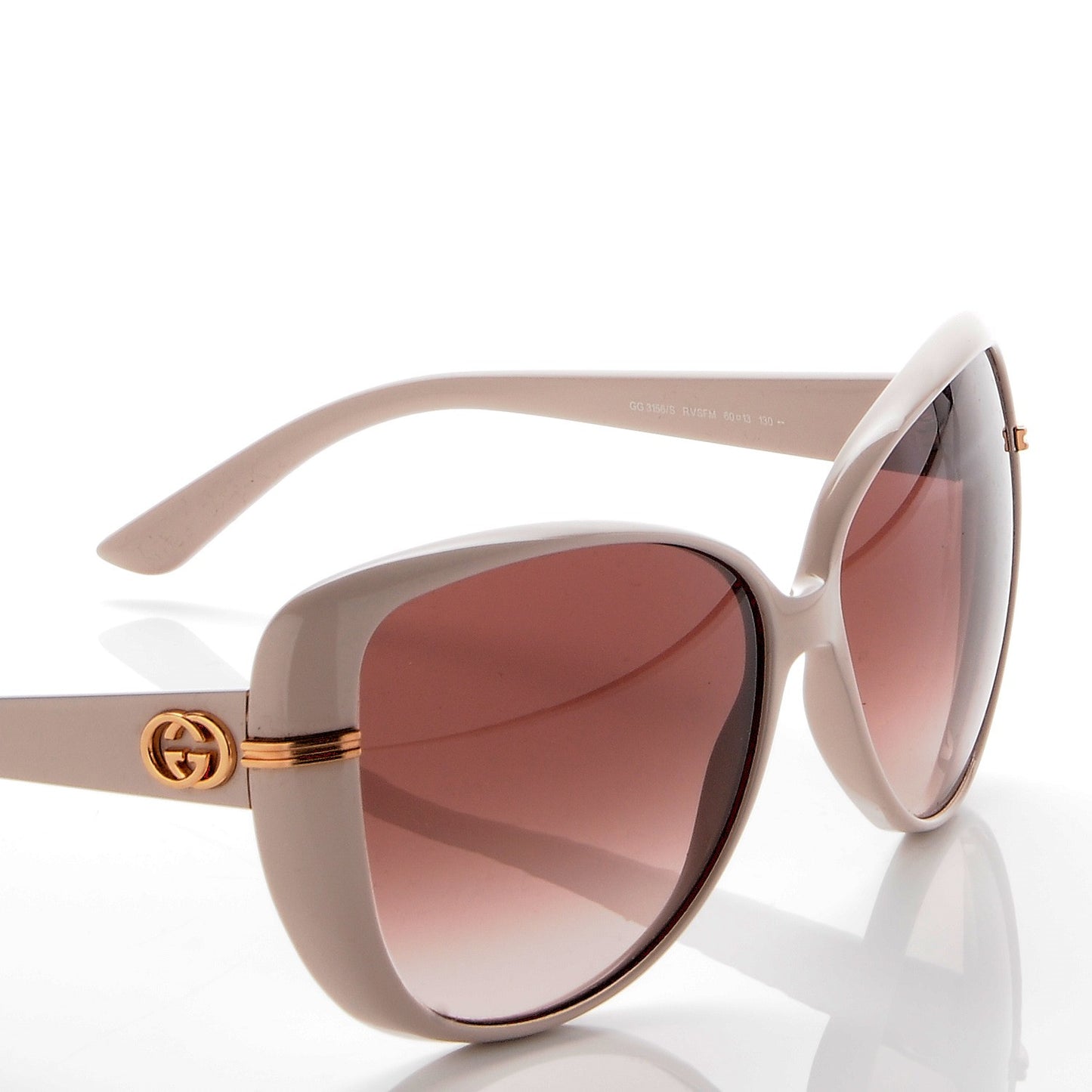 Oversized Sunglasses GG 3156/S Beige