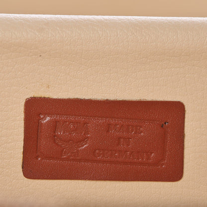 MCM Visetos Vanity Cosmetic Case Cognac 9 of 18
