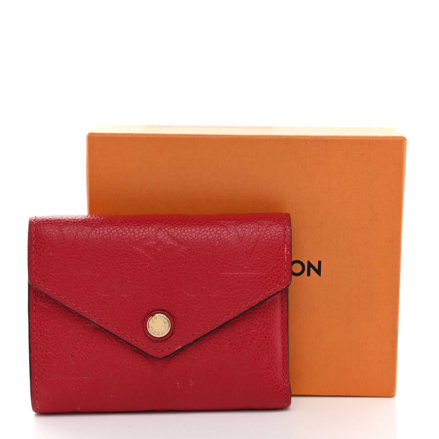 Empreinte Victorine Wallet Scarlet