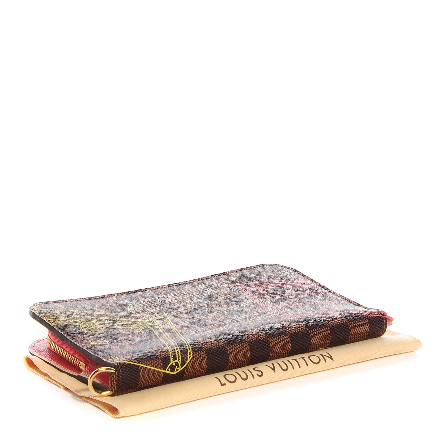 Damier Ebene 2014 Christmas Animation Insolite Wallet