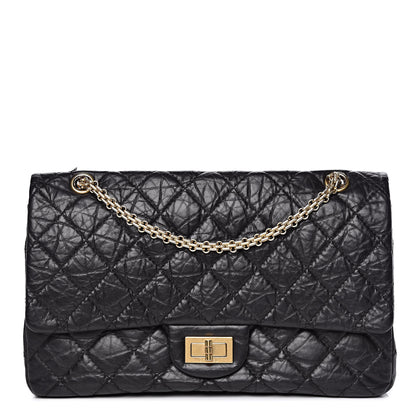Chanel Aged Calfskin Quilted 2.55 Reissue 227 Flap Black 1 of 11