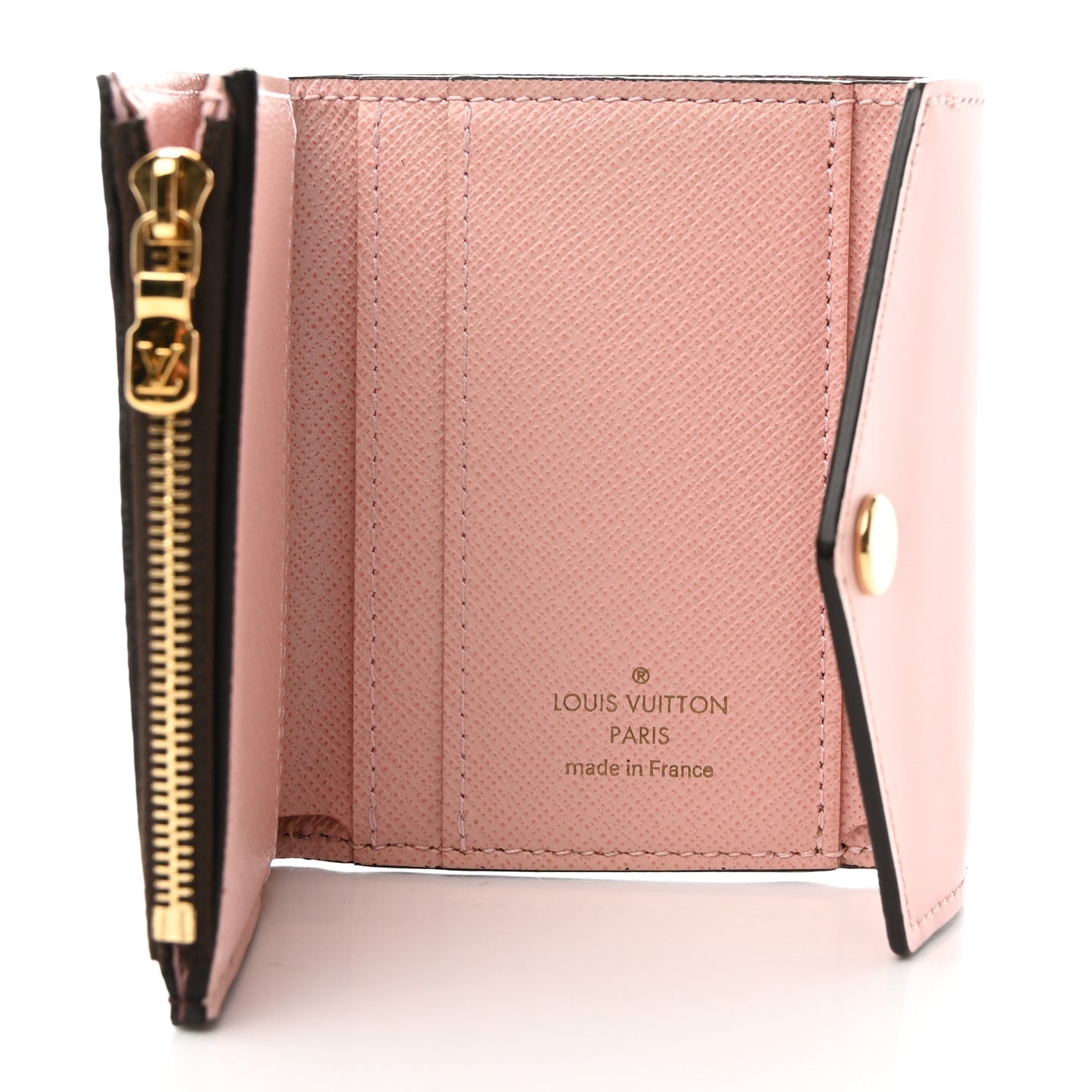 Monogram Zoe Wallet Rose Ballerine