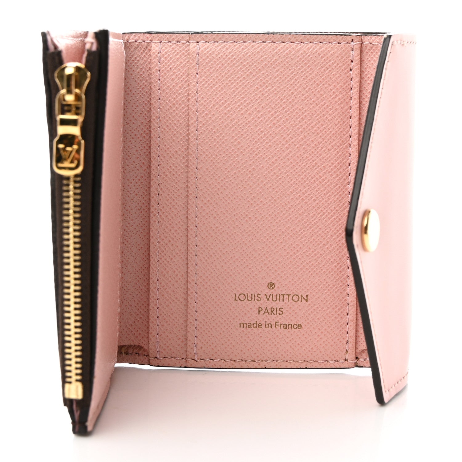 Louis Vuitton Monogram Zoe Wallet Rose Ballerine 5 of 8