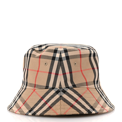 Burberry Technical Cotton Vintage Check Bucket Hat M Archive Beige 4 of 9