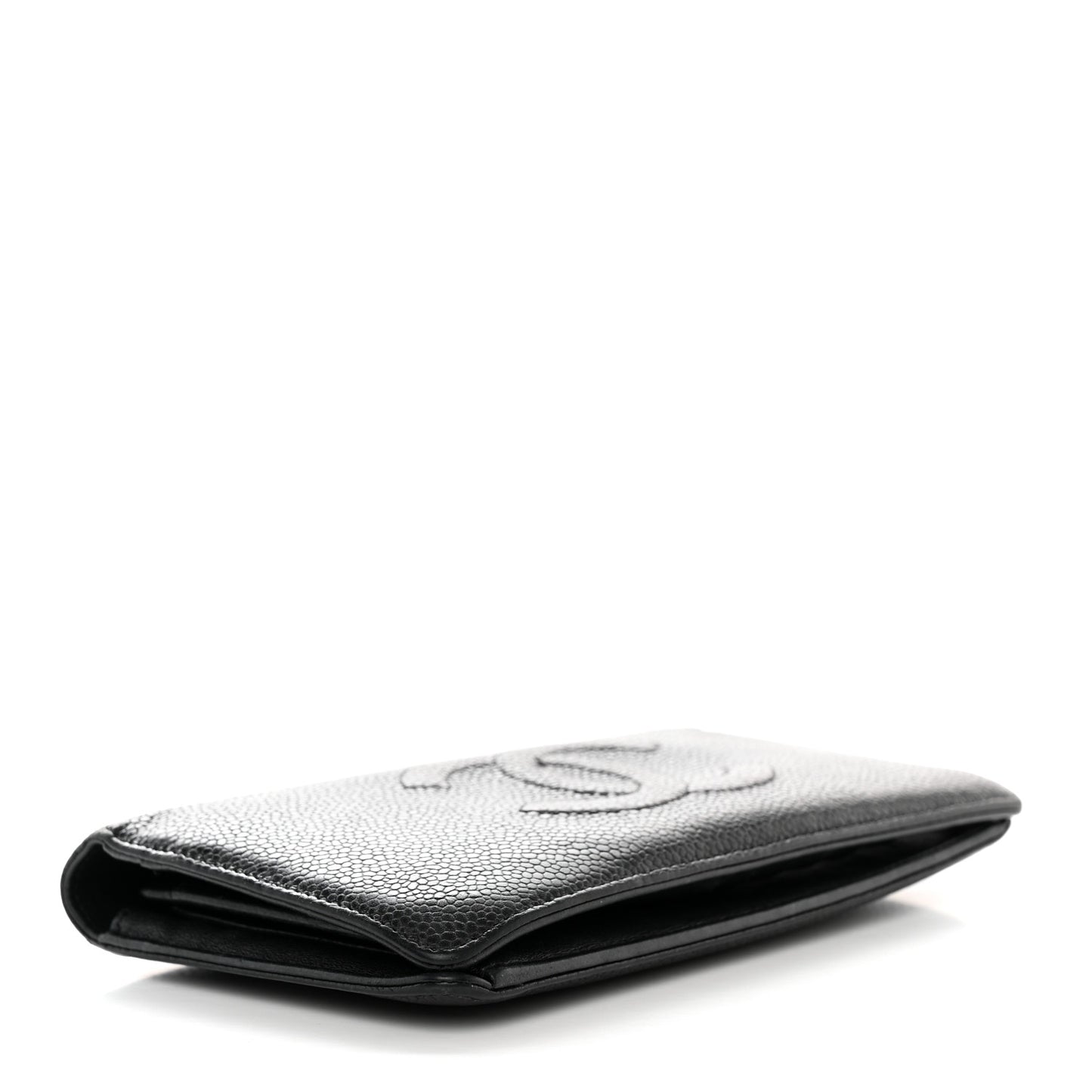 Caviar Timeless CC Yen Wallet Black