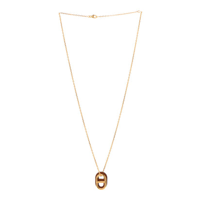Hermes Swift O'Maillon Pendant Necklace Gold 3 of 6