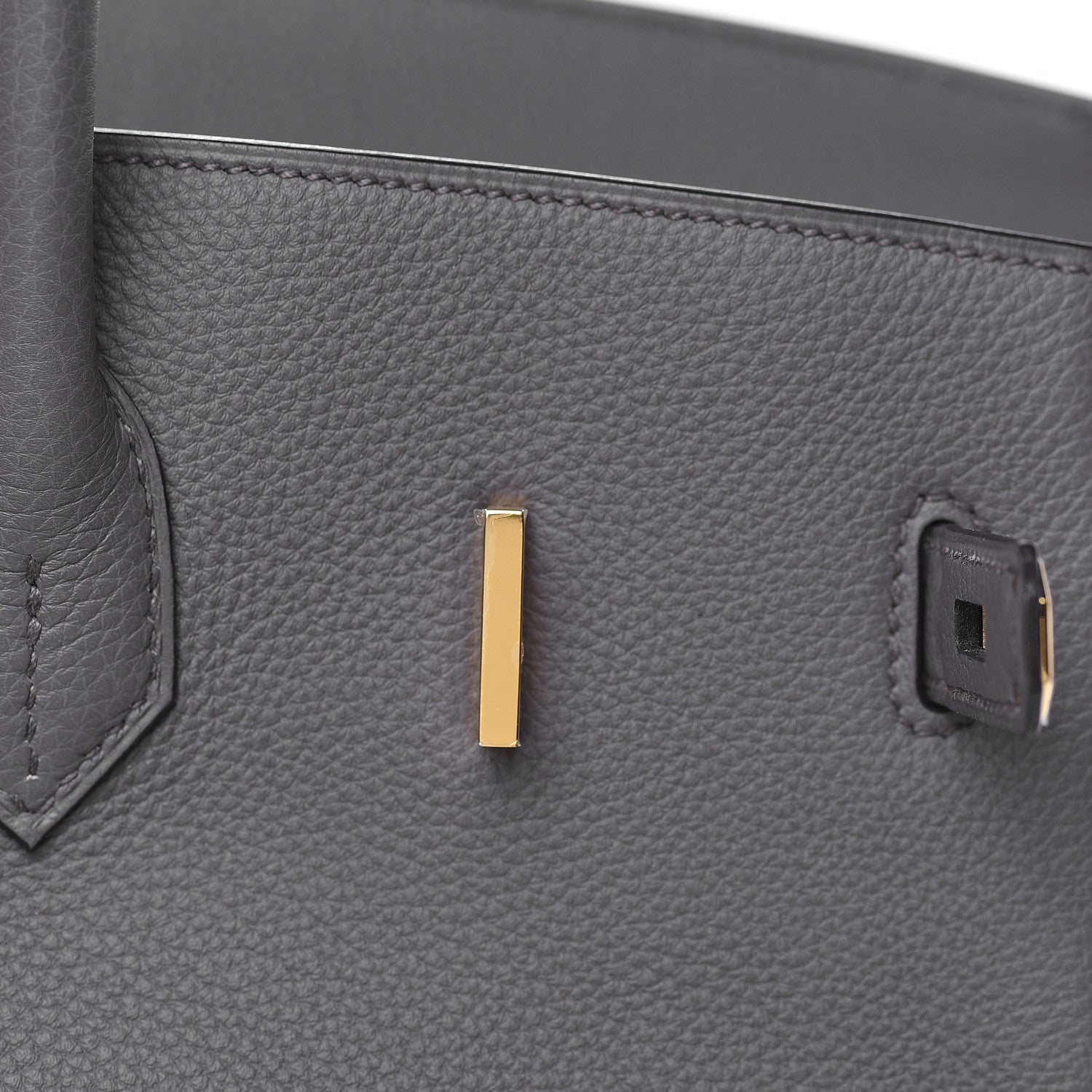 Hermes Togo Birkin 35 Etain 17 of 29