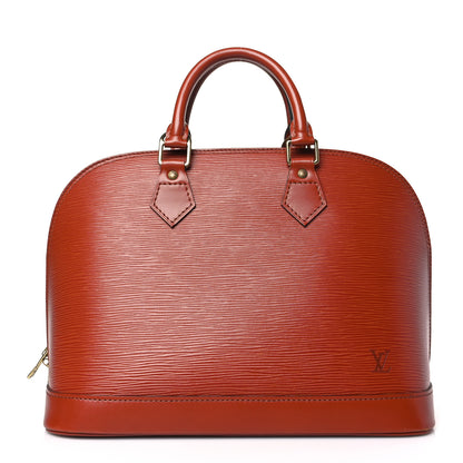 Louis Vuitton Epi Alma PM Kenyan Fawn 1 of 9
