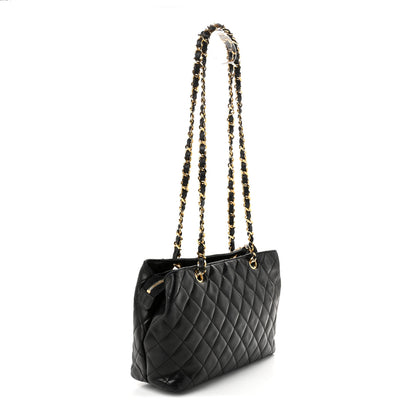 Chanel Lambskin Quilted Shoulder Bag  Black 3 of 11
